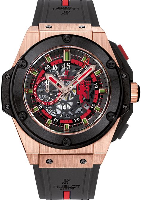 hublot geneve manchester united watch|SIGNED HUBLOT, GENEVE, RED DEVILS MANCHESTER .